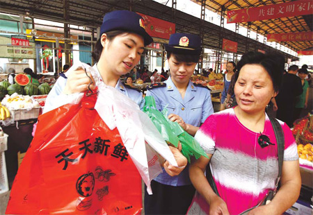Trung Quốc Hiệu quả của việc hạn chế sử dụng túi nhựa plastic